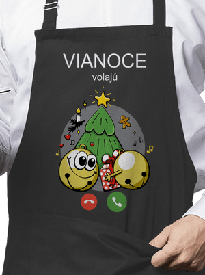 Vianoce volajú zástera Dark Grey