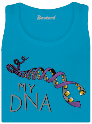 My DNA dámske tielko klasické Blue Atol