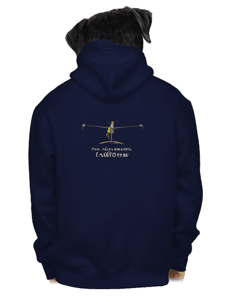 Takúto rybu som chytil pánska mikina na zips Navy