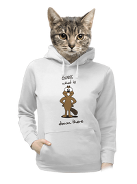 dámska mikina klokanka