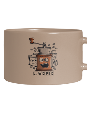 Mlynček hrnček makronka Brown Macaron