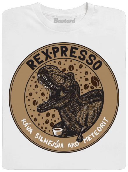 Rex-presso detské tričko White
