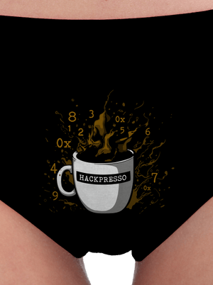 Hackpresso  dámske nohavičky Black