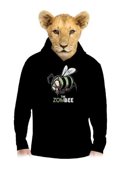 ZomBee detská mikina klokanka Black