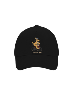 Cyklokan šiltovka baseballka Black
