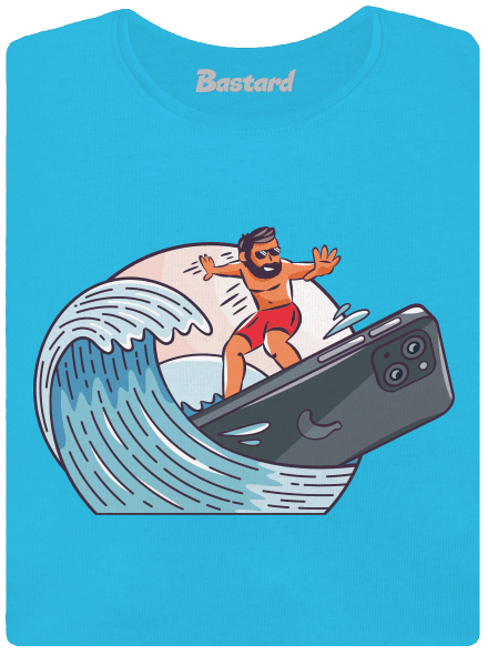 Som surfer dámske tričko Blue Atol