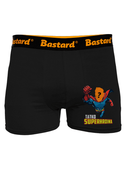 Tatko superhrdina boxerky Black