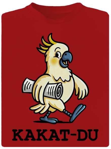 Kakat-du pánske športové tričko Red Mal