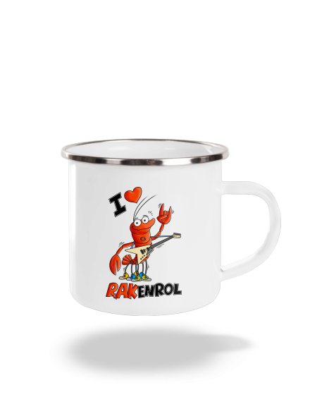 Rakenrol plecháčik White
