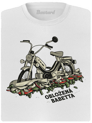 Obložená Babetta dámske športové tričko White