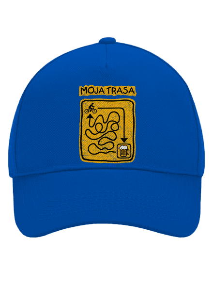 Moja trasa šiltovka baseballka Bright Royal