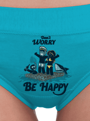 Don't worry dámske nohavičky Turquoise