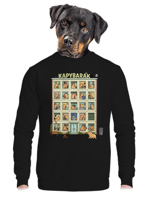 unisex mikina bez kapucne