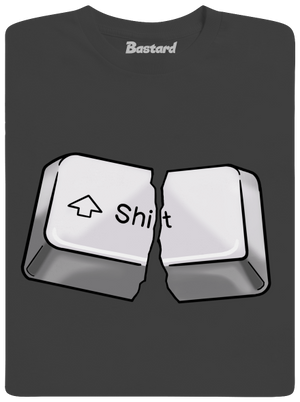 Shift pánske tričko Dark Grey