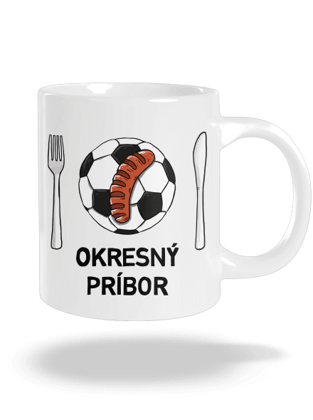 Okresný príbor veľký hrnček White