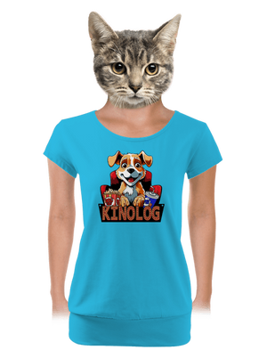 dámske tričko s lemom