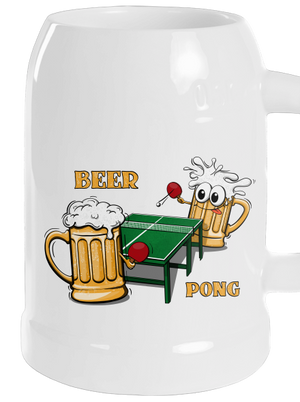 Beer pong polliter White