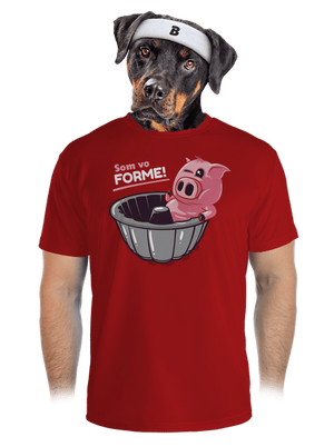 Vo forme pánske športové tričko Red Mal