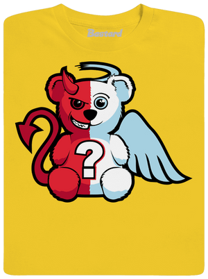 Anjel vs. diabol detské tričko Gold