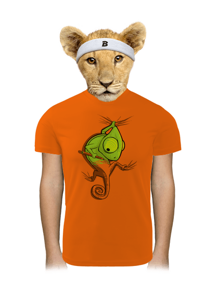 Zmizík detské športové tričko Neon Orange