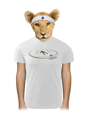 Dead in pool detské športové tričko White