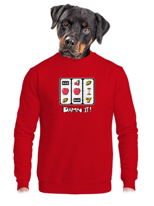 unisex mikina bez kapucne