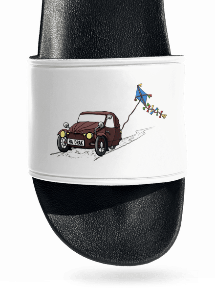 Hadrák šľapky White