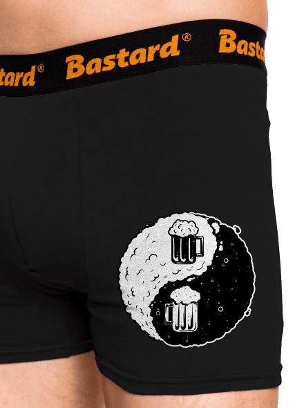 Jin Jang pivo boxerky Black