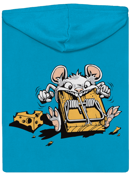 Gurmán dámska mikina na zips Blue Atol