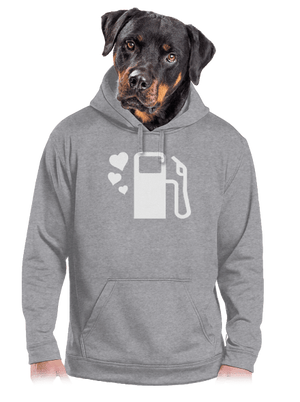 Plnú prosím pánska mikina klokanka Light Melange