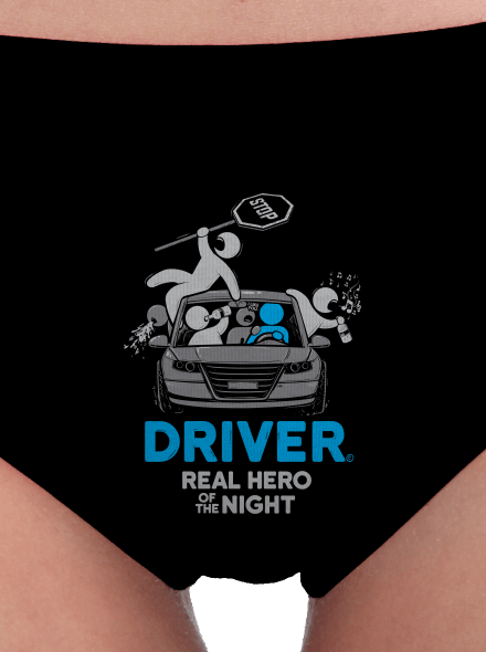 Driver dámske nohavičky Black