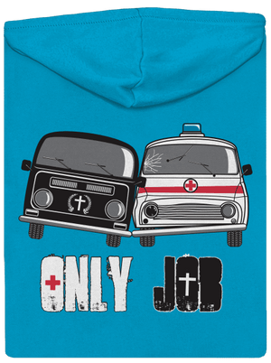 Konkurencia dámska mikina na zips Blue Atol