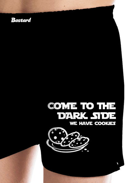 Come to the dark side pánske trenky Black