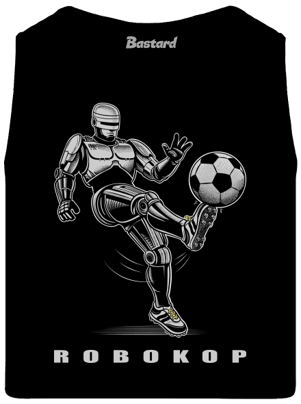 Robokop pánske tielko Black