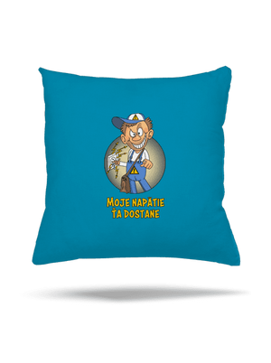 Moje napätie vankúš Blue Turquoise