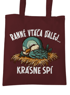 Ranné vtáča spí taška Chocolate