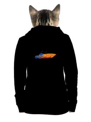 dámska mikina na zips