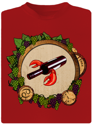 Vínny horoskop: Rak pánske športové tričko Red Mal