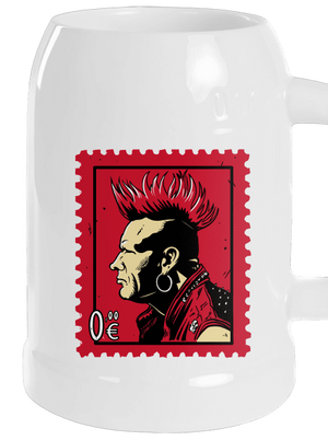 Známka punku polliter White