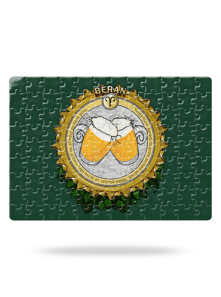Pivný horoskop: Baran puzzle White