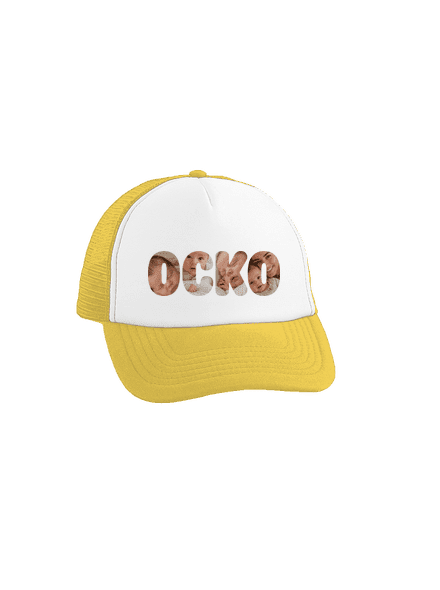 Nápis ocko z vlastných fotiek šiltovka truckerka Sunflower cap