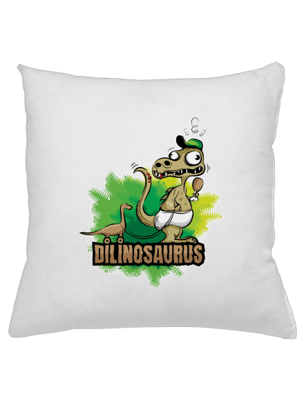 Dilinosaurus vankúš White