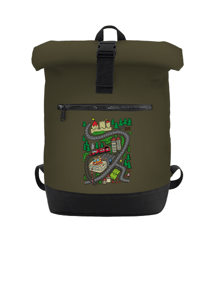 Cesta batoh Military Green