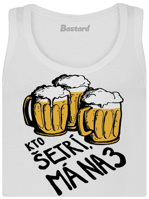 Kto šetrí, má na tri dámske tielko klasické White