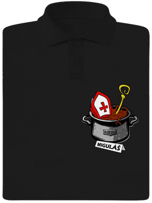 Miguláš pánska polokošeľa Black