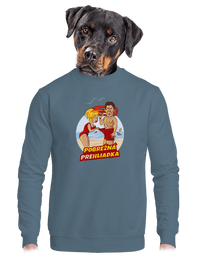 unisex mikina bez kapucne