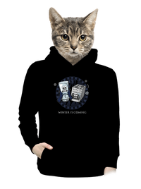 dámska mikina klokanka