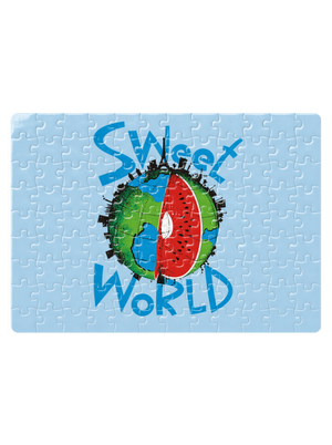Sweet World puzzle White