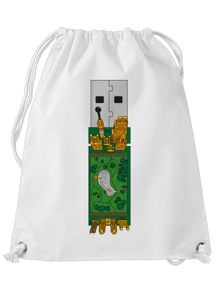 USB city vak White