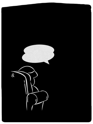 Alergény u psychológa pánska mikina na zips Black